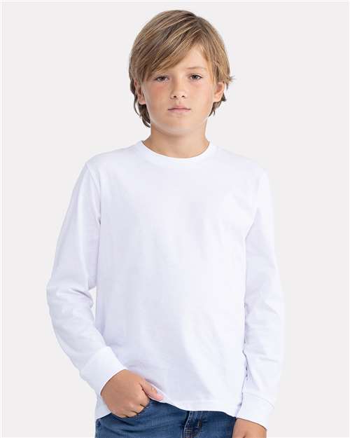 3311 - Youth Cotton Long Sleeve Tee