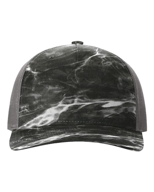 112PFP - Printed Five-Panel Trucker Cap