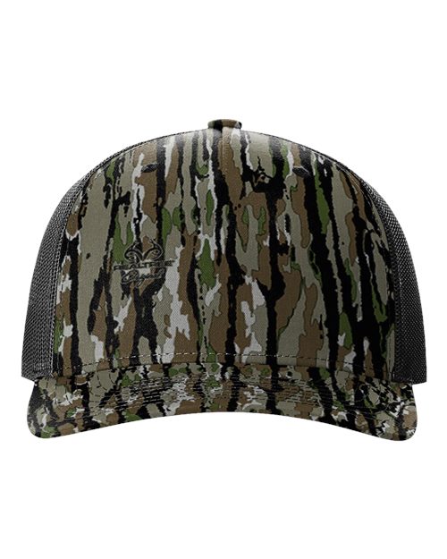 112PFP - Printed Five-Panel Trucker Cap