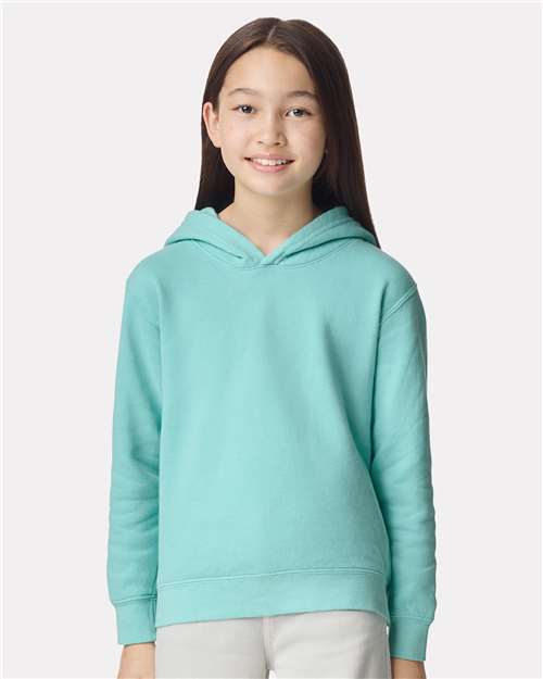 1467Y - Youth Garment-Dyed Lightweight Hooded Sweatshirt