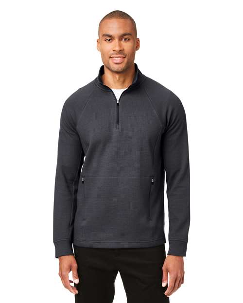 NE200 - Men's Rhythm Waffle Quarter-Zip Pullover