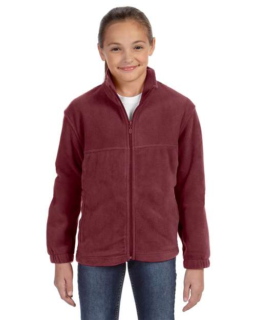 M990Y - Youth Full-Zip Fleece