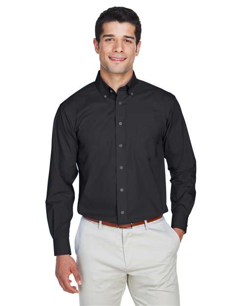 D620 - Men's Crown Collection® Broadcloth Woven Dress Shirt