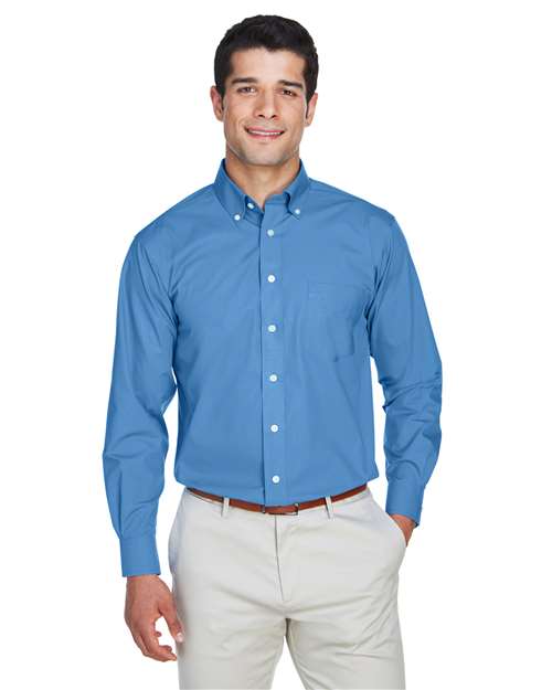 D620 - Men's Crown Collection® Broadcloth Woven Dress Shirt