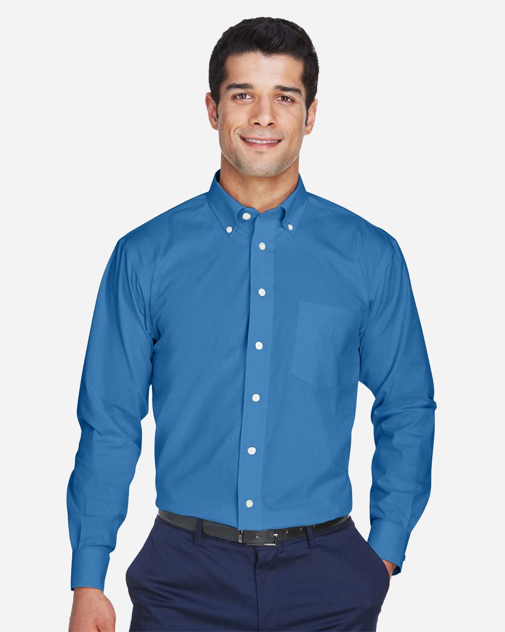 D630 - Men's Crown Collection® Oxford Woven Dress Shirt