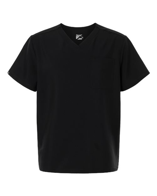 HMB000 - Men's V-Neck 1 Pocket Scrub Top