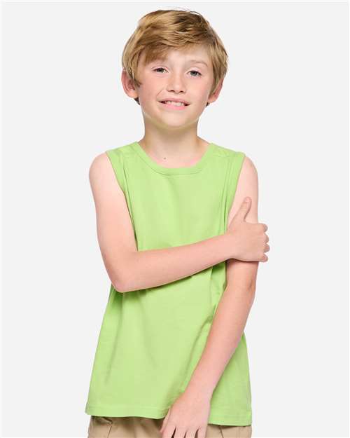 6123 - Youth Fine Jersey Tank