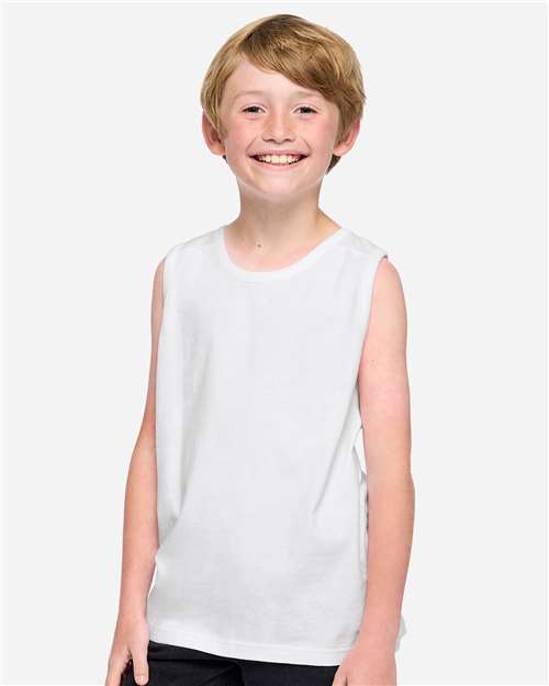 6123 - Youth Fine Jersey Tank
