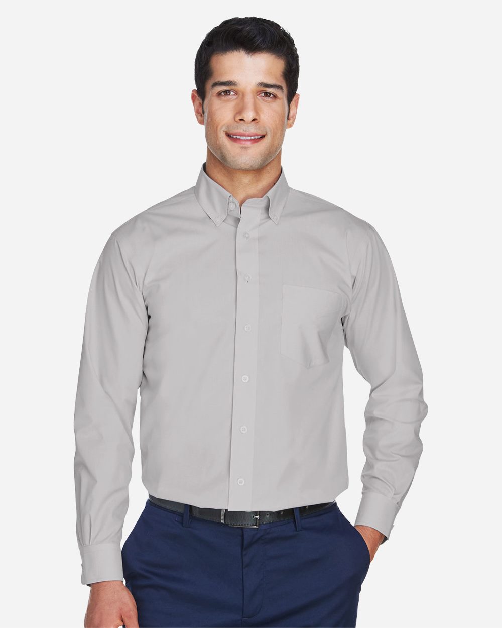 D620 - Men's Crown Collection® Broadcloth Woven Dress Shirt