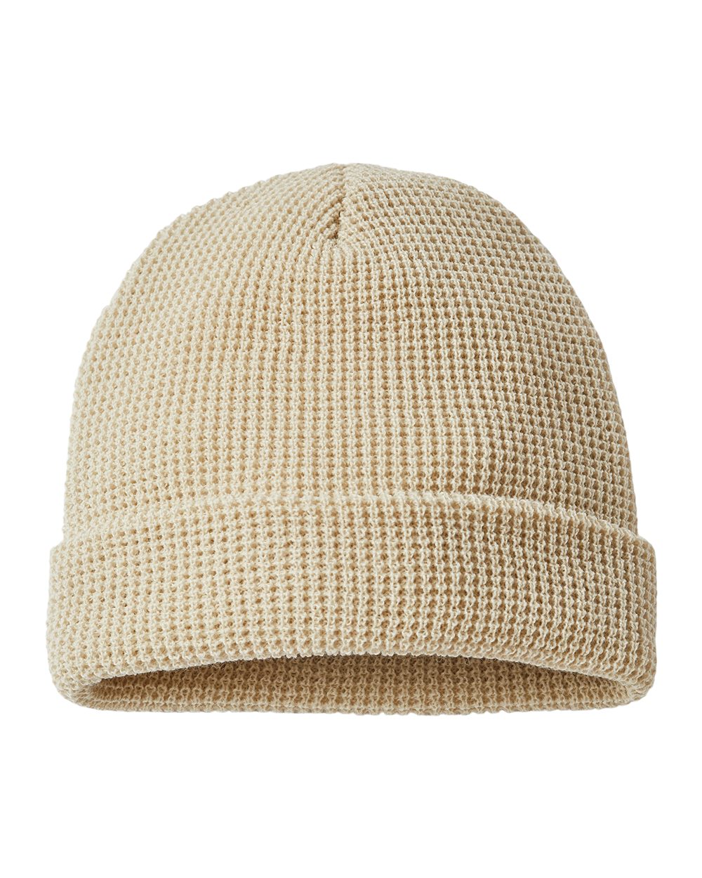146R - Waffle Cuffed Beanie
