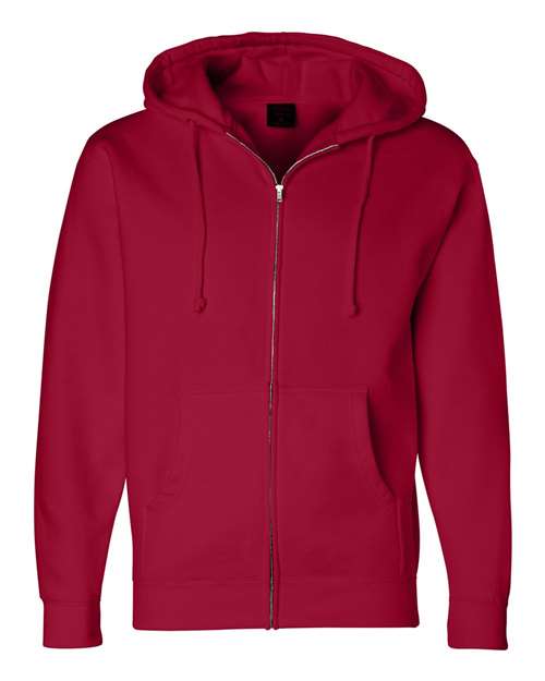 IND4000Z - Unisex Heavyweight Full-Zip Hooded Sweatshirt