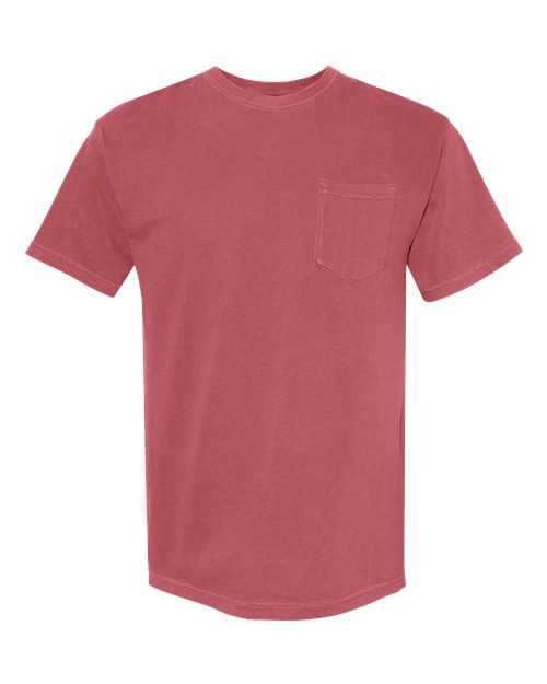 6030 - Unisex Garment-Dyed Heavyweight Pocket T-Shirt