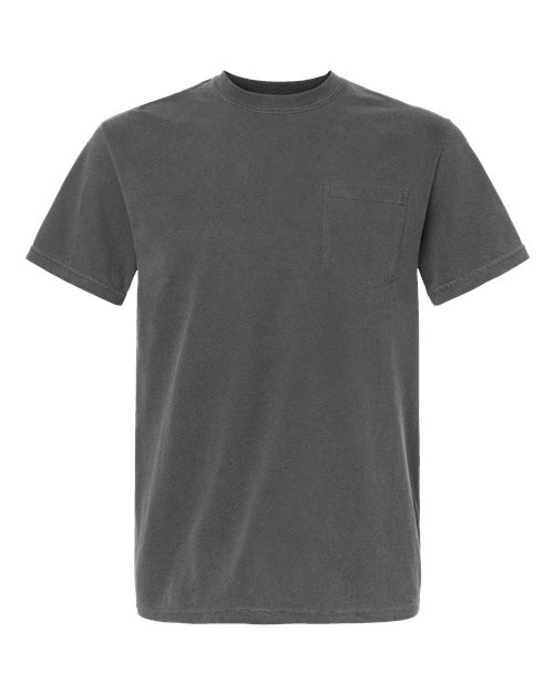6030 - Unisex Garment-Dyed Heavyweight Pocket T-Shirt