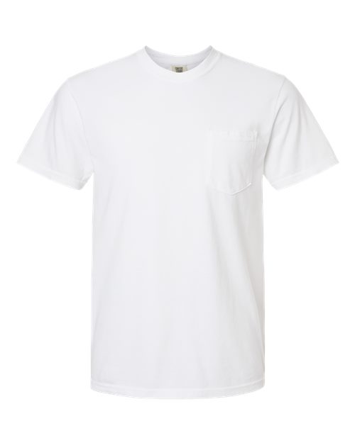 6030 - Unisex Garment-Dyed Heavyweight Pocket T-Shirt