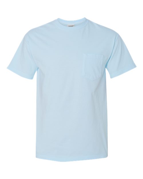 6030 - Unisex Garment-Dyed Heavyweight Pocket T-Shirt