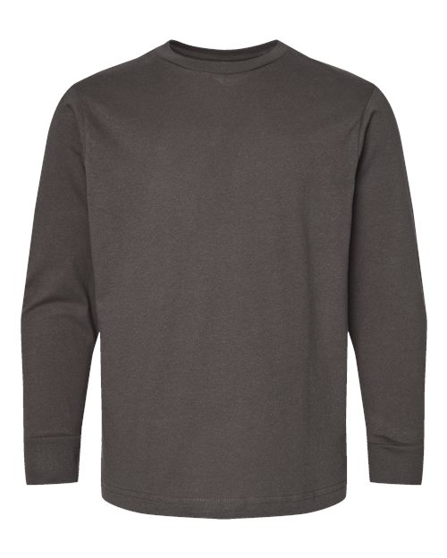6201 - Youth Fine Jersey Long Sleeve Tee