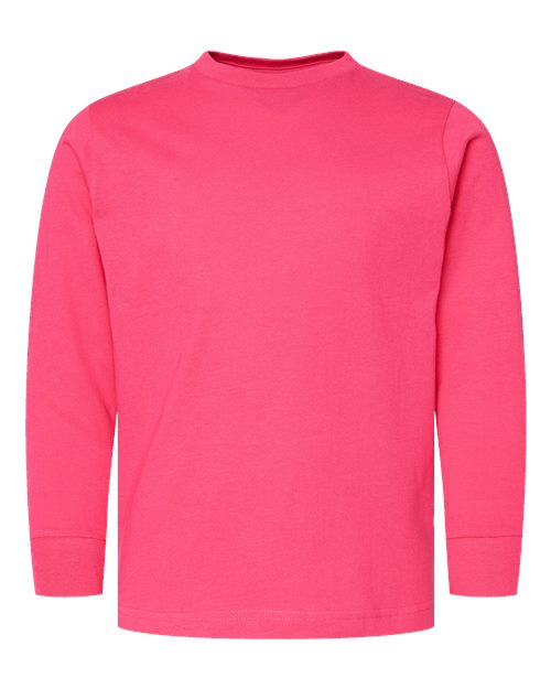 6201 - Youth Fine Jersey Long Sleeve Tee