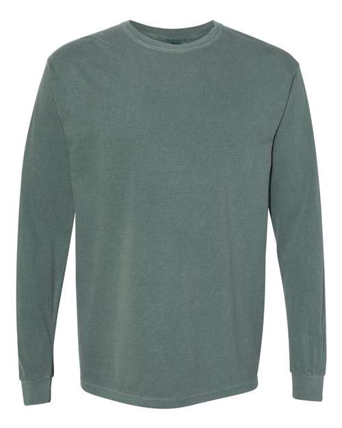 6014 - Unisex Garment-Dyed Heavyweight Long Sleeve T-Shirt