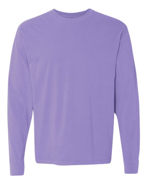 6014 - Unisex Garment-Dyed Heavyweight Long Sleeve T-Shirt