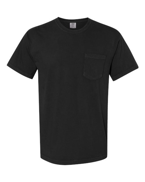 6030 - Unisex Garment-Dyed Heavyweight Pocket T-Shirt