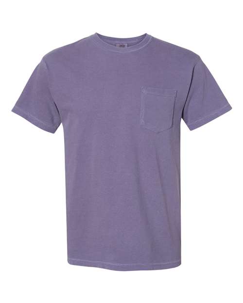 6030 - Unisex Garment-Dyed Heavyweight Pocket T-Shirt