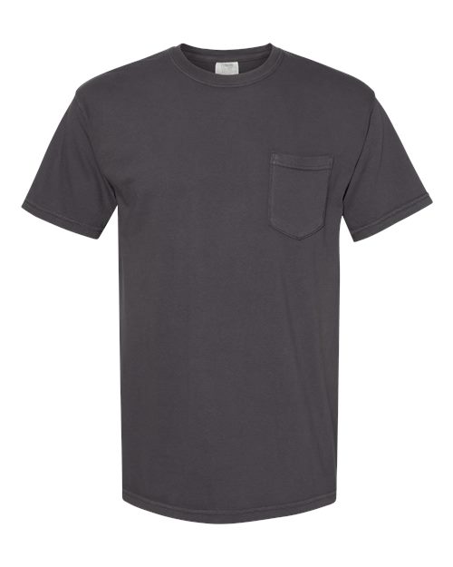 6030 - Unisex Garment-Dyed Heavyweight Pocket T-Shirt