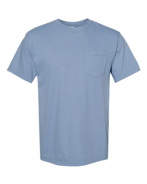 6030 - Unisex Garment-Dyed Heavyweight Pocket T-Shirt