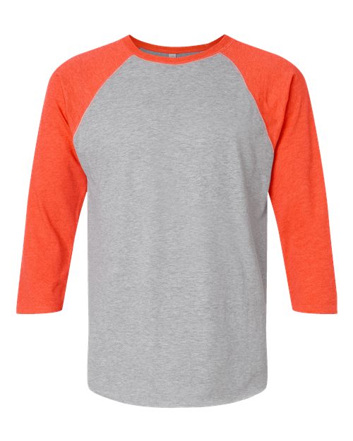 6930 - Unisex Baseball Fine Jersey Three-Quarter Sleeve Tee