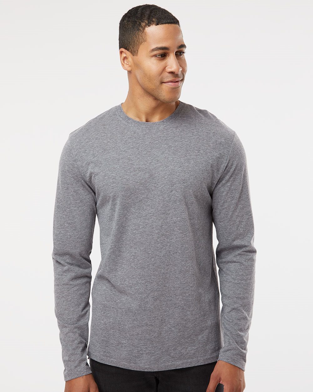 6918 - Unisex Fine Jersey Long Sleeve Tee