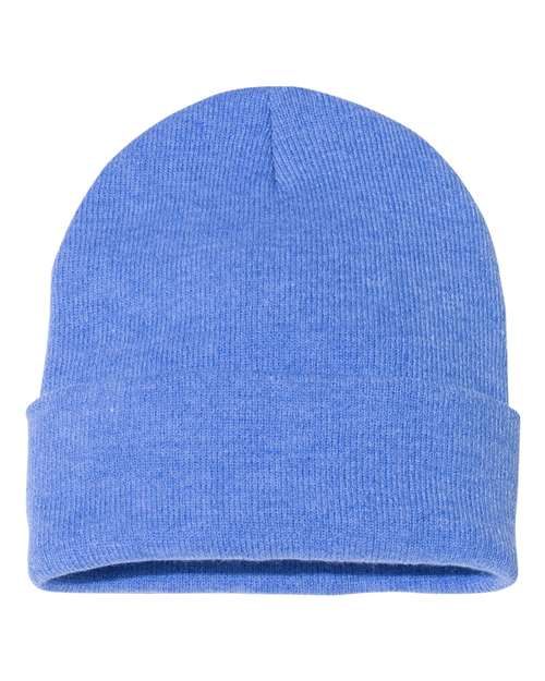 SP12 - 12" Solid Cuffed Beanie