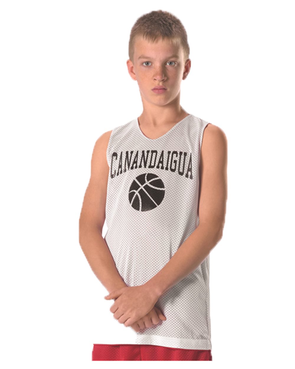 560RY - Youth Reversible Mesh Tank