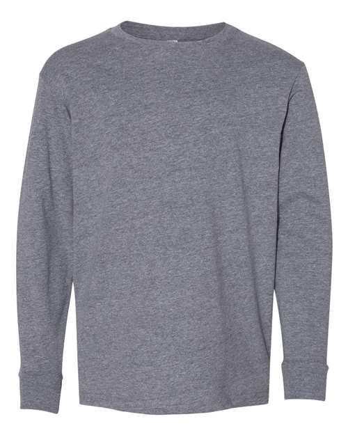 6201 - Youth Fine Jersey Long Sleeve Tee