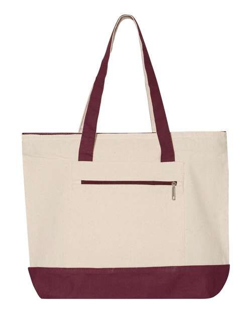 Q1300 - 19L Zippered Tote