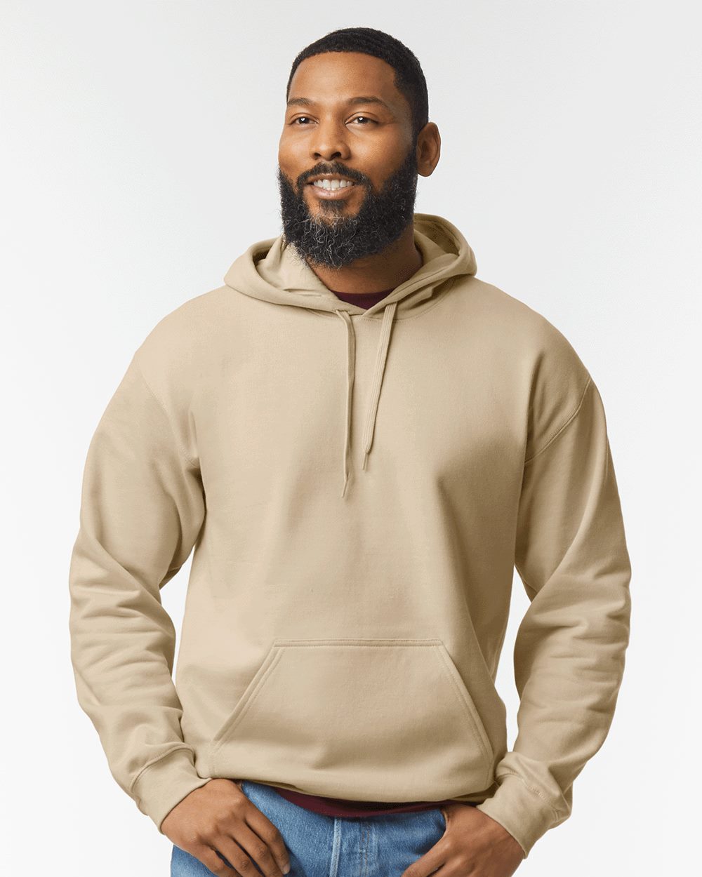 SF500 - Unisex Softstyle® Midweight Hooded Sweatshirt