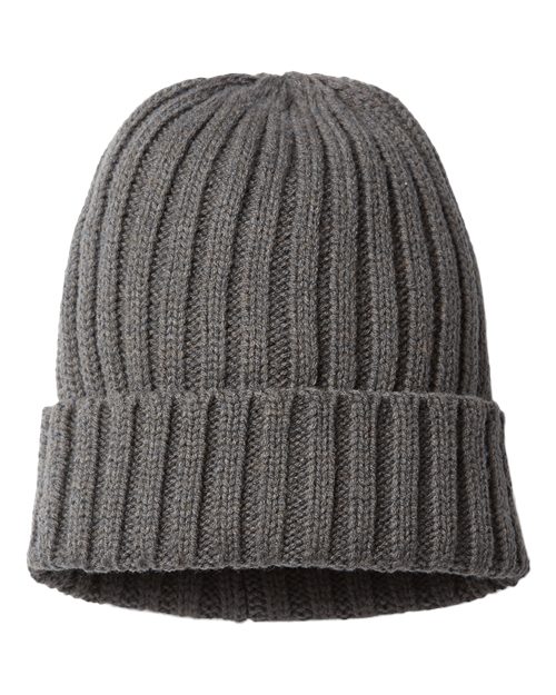 SHORE - Sustainable Cable Knit Cuffed Beanie