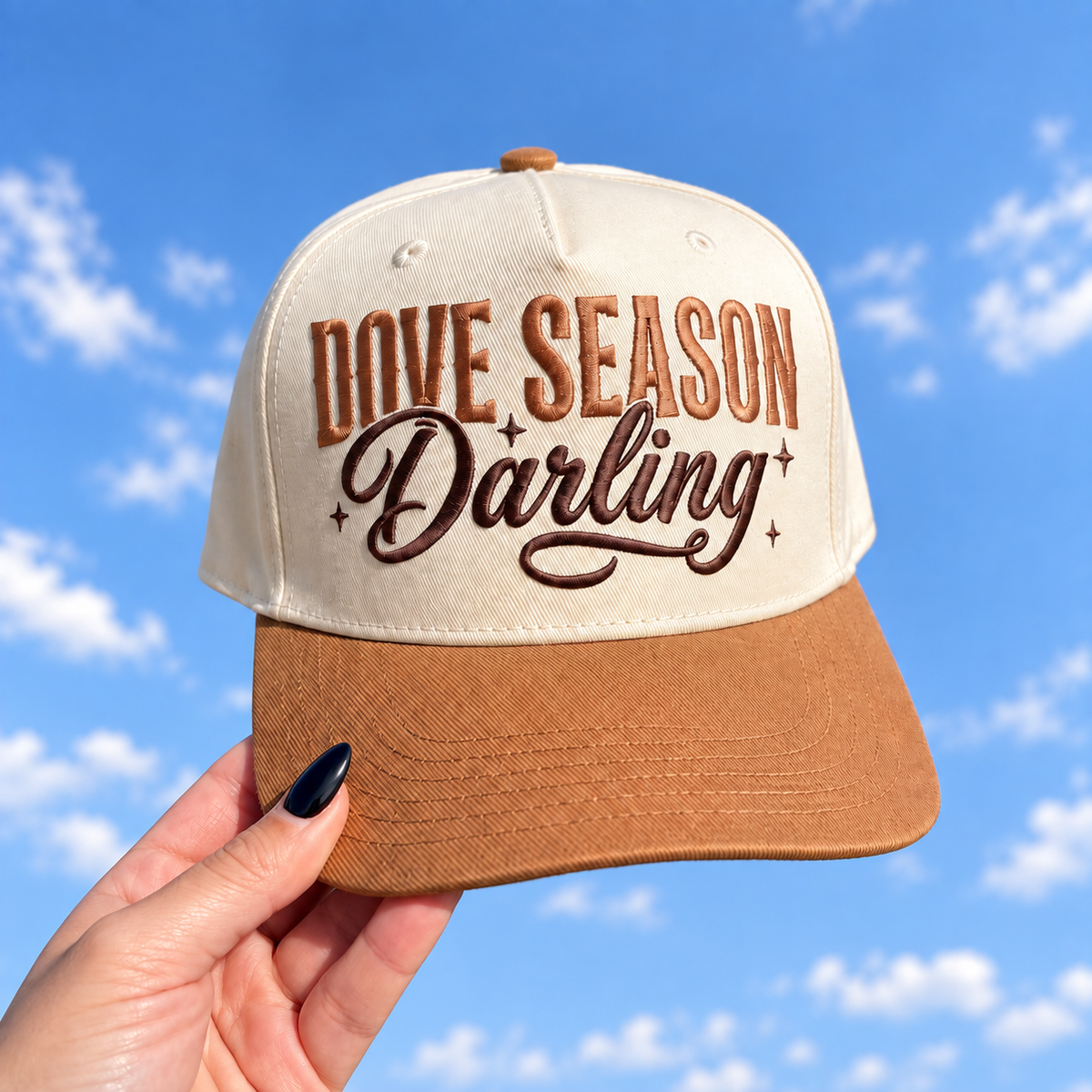 Dove Season Darling - Embroidered Apparel