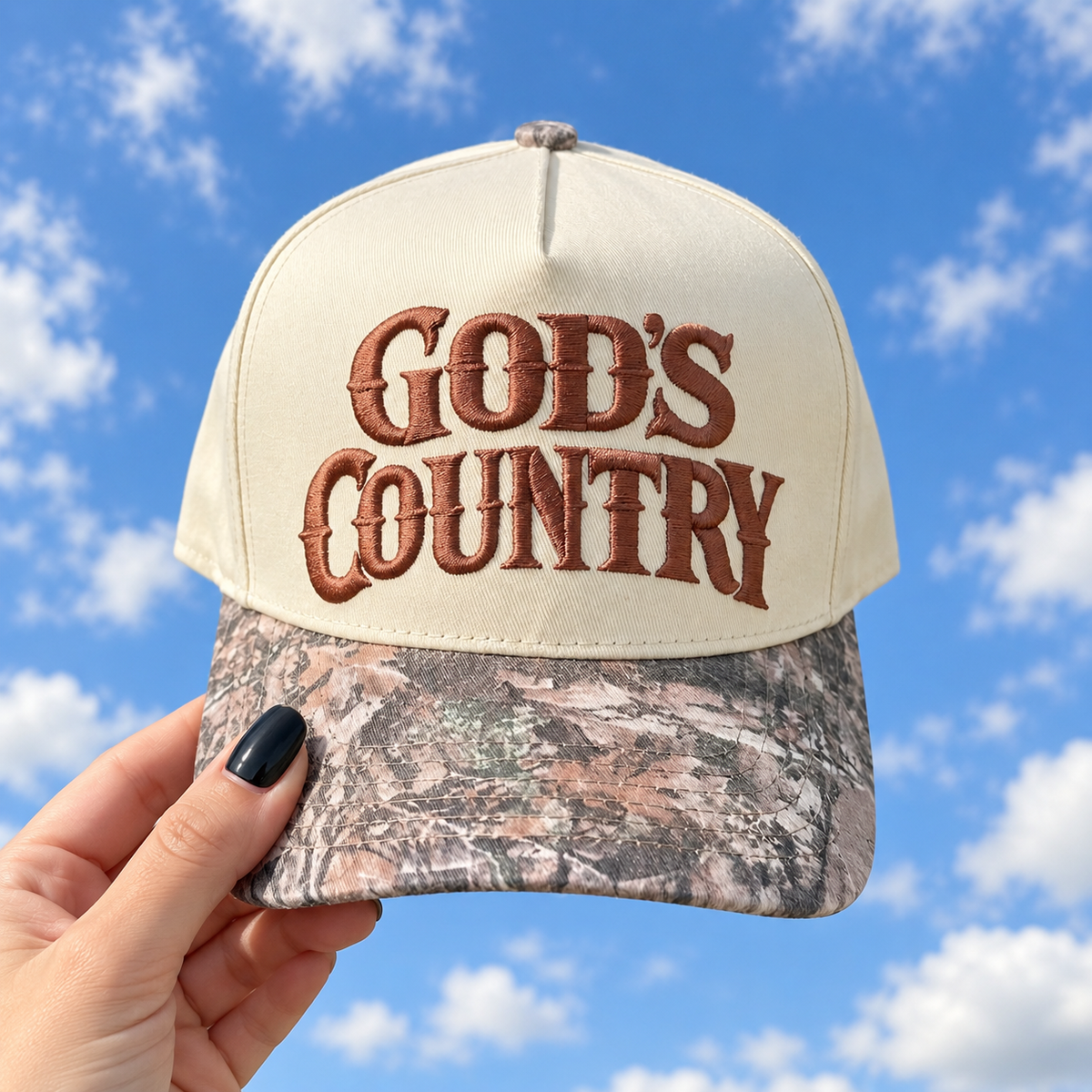 God's Country - Embroidered Apparel