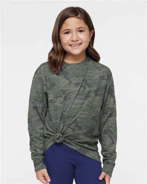 6201 - Youth Fine Jersey Long Sleeve Tee