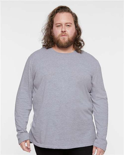 6918 - Unisex Fine Jersey Long Sleeve Tee