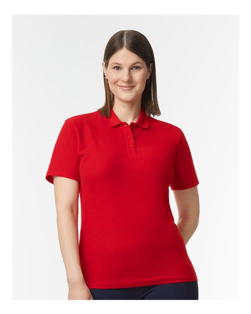 64800L - Women's Softstyle® Pique Polo