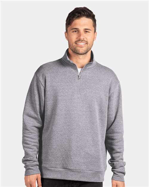 9643 - Unisex Fleece Quarter-Zip Pullover