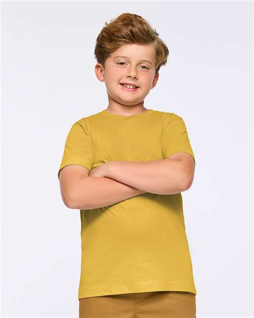 6101 - Youth Fine Jersey Tee