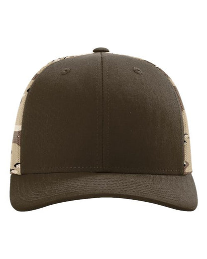 112PM - Printed Mesh Trucker Cap