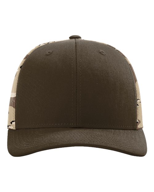 112PM - Printed Mesh Trucker Cap