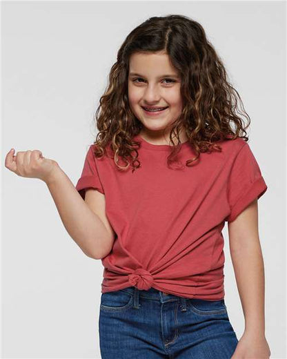 6101 - Youth Fine Jersey Tee