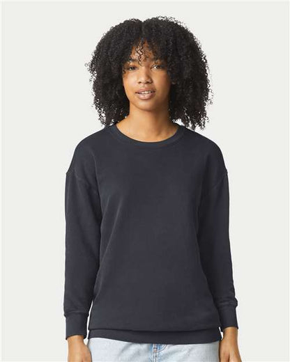 1466 - Unisex Garment-Dyed Lightweight Crewneck Sweatshirt
