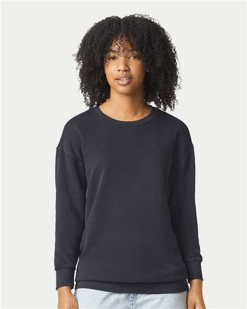 1466 - Unisex Garment-Dyed Lightweight Crewneck Sweatshirt