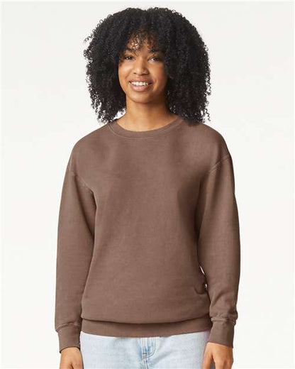 1466 - Unisex Garment-Dyed Lightweight Crewneck Sweatshirt