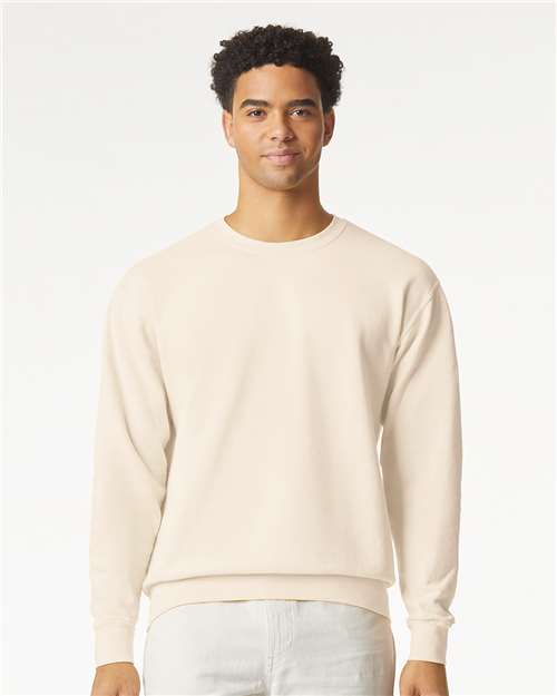 1466 - Unisex Garment-Dyed Lightweight Crewneck Sweatshirt