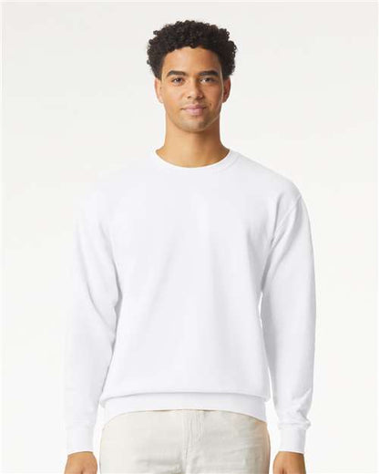 1466 - Unisex Garment-Dyed Lightweight Crewneck Sweatshirt